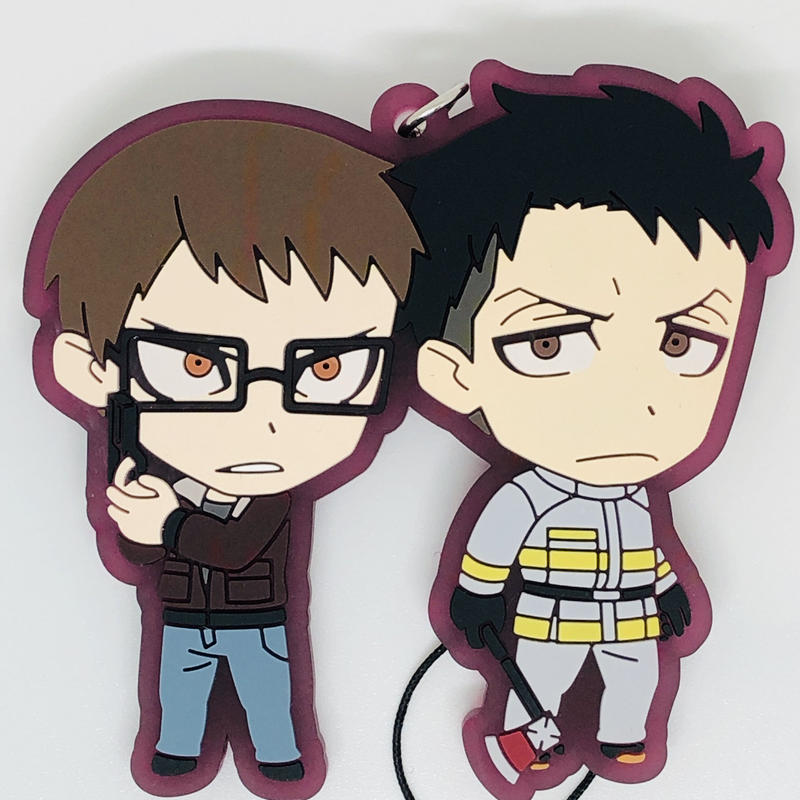 炎炎ノ消防隊 秋樽 桜備 武久 火縄 ラバーストラップduo K Books 池袋 ２次元