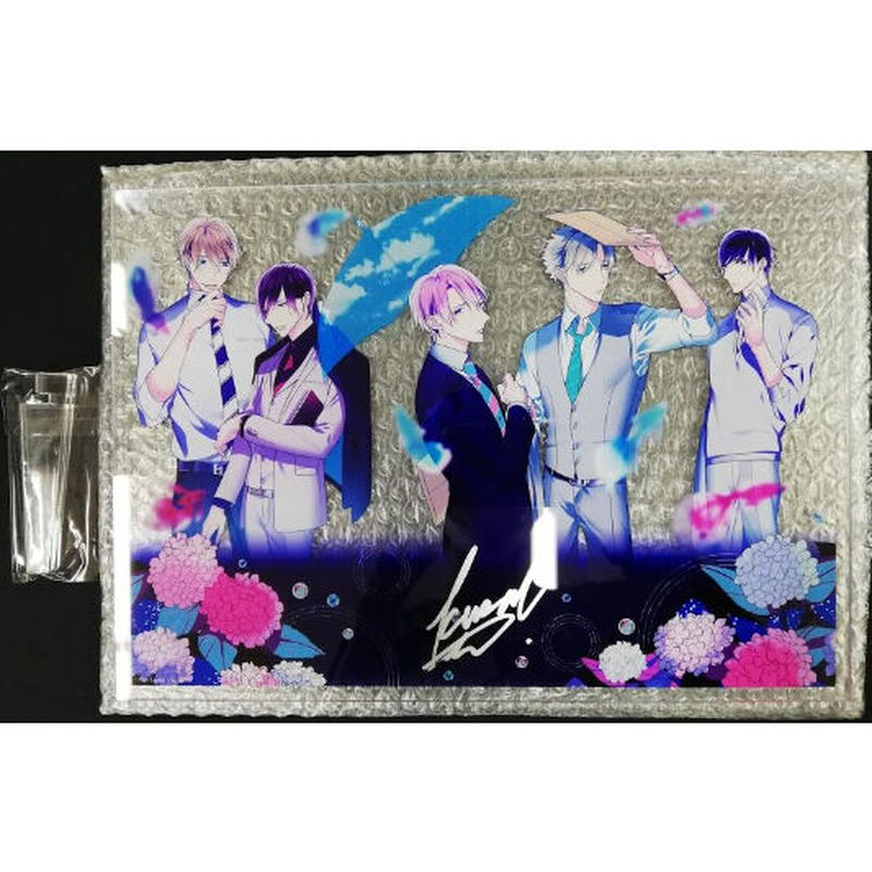 ユノイチカ「夜明けの唄」直筆サイン入りアクリルプレート