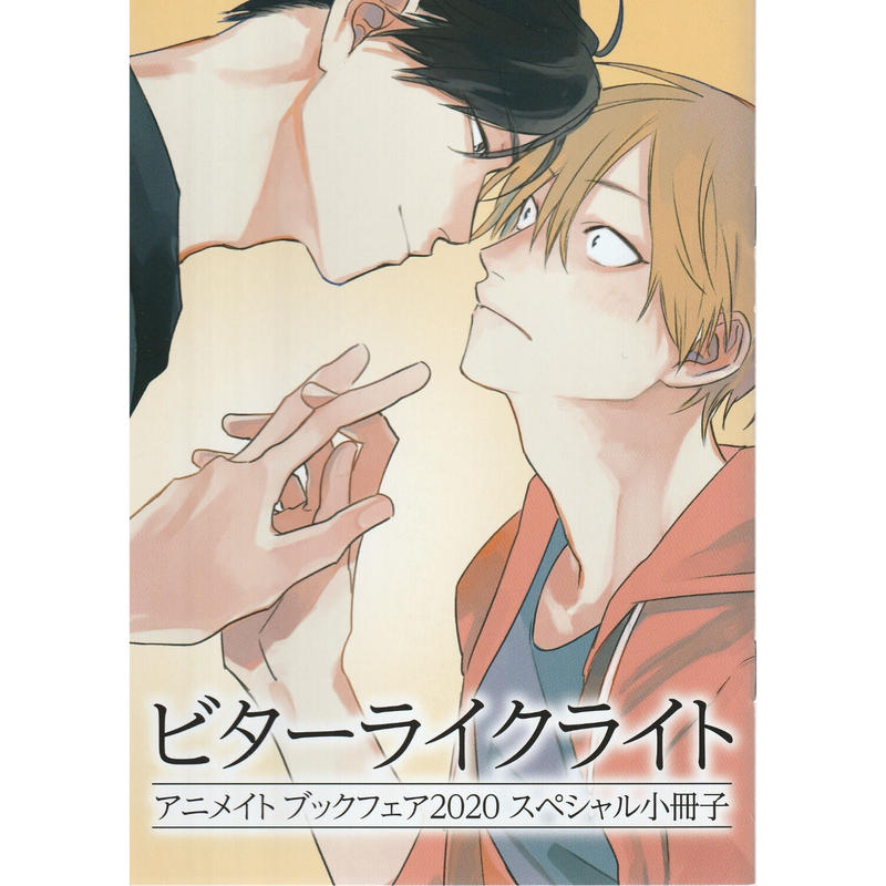 那梧なゆた ビターライクライト アニメイトブックフェア 小冊子 Blグッズ