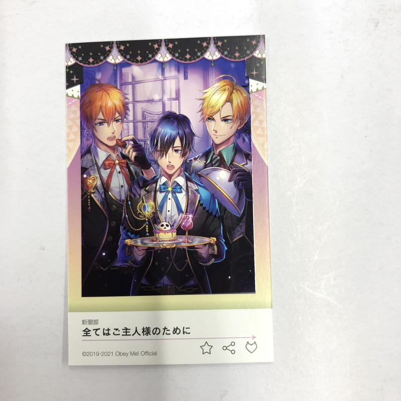 Obey Me ベルゼブブ ベルフェゴール サタン カード K Books 池袋 ２次元