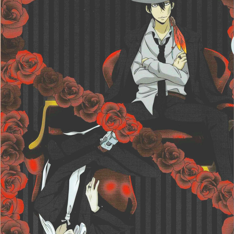 家庭教師ヒットマンREBORN! ポストカード XANXUS スクアーロ Squalo