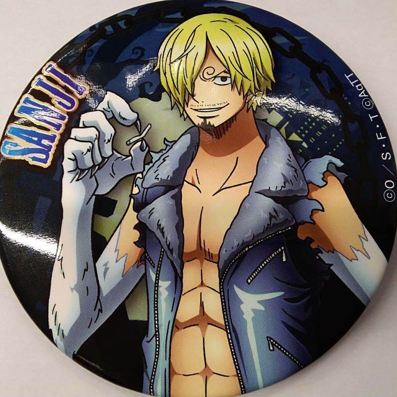 One Piece サンジ One Piece Halloween 19 缶バッジ K