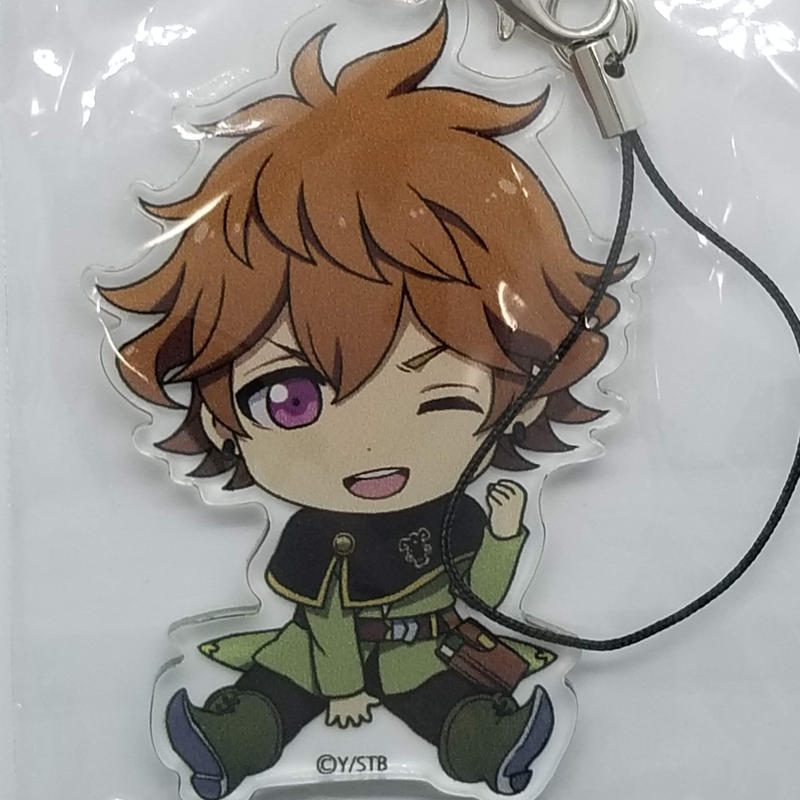 ブラッククローバー フィンラル ルーラケイス ぺたん娘トレーディングアクリルストラップ K