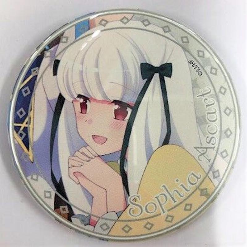 はめふら　ソフィア　缶バッジ ソフィア はめふら 乙女ゲームの破滅フラグしかない悪役令嬢 缶