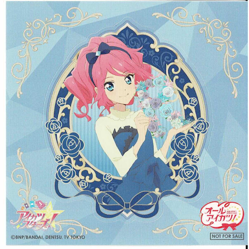 オールアイカツ 桜庭ローラ アニメイトフェア 購入特典 ステッカー K Books 池袋 オールアイカツ 桜庭ローラ アニメイトフェア 購入特典 ステッカー K Books 池袋