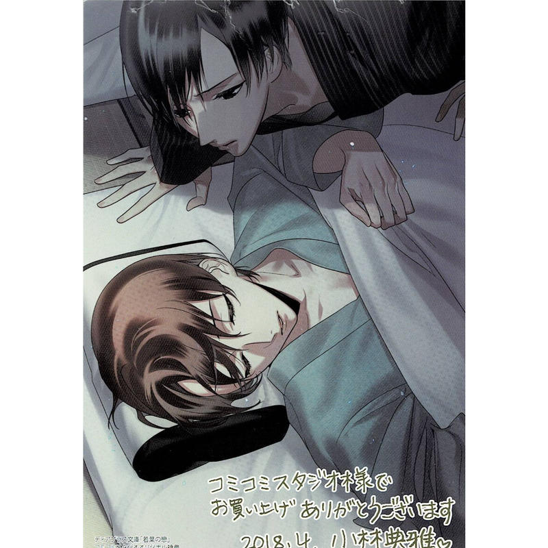 小林典雅 カズアキ 若葉の戀 コミコミスタジオ購入特典 イラストカード Blグッズ