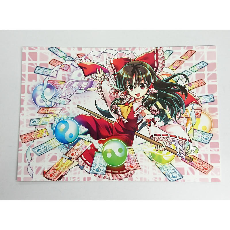 東方project 博麗神社冬祭り21 購入特典 限定ポストカード 博麗霊夢 K Bo