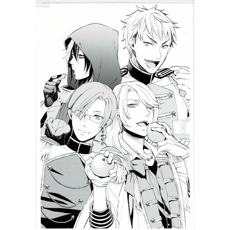 売れ筋がひ贈り物 黒執事展 Rich Blackトレーディングポストカード 3のモノクロ２枚 9f0291 最も安い購入 Www Cfscr Com