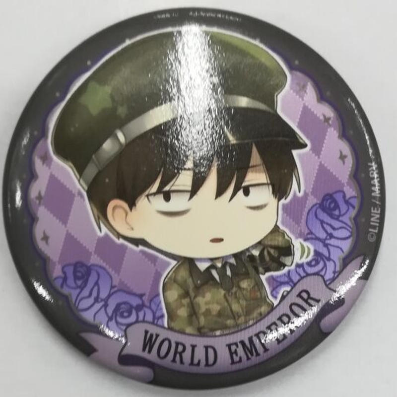 千銃士 旧作 89(八九) ゴースト ナインティ 缶バッジ アクキー 素顔