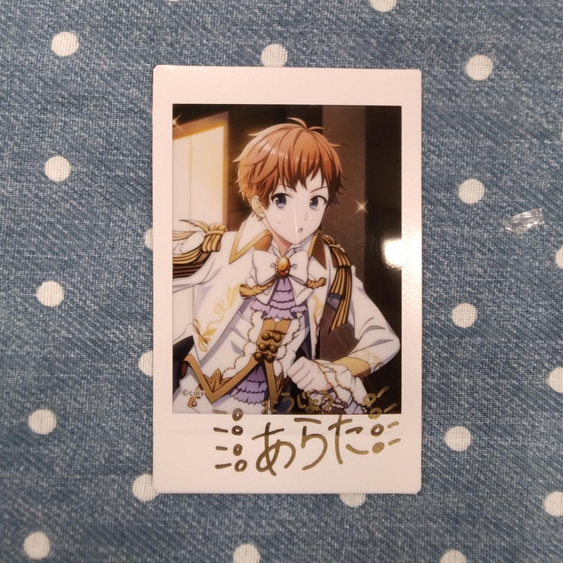 オンエア 光城新多 直筆サイン入り 宝石が丘歌劇団 Real Photo Le Bleue