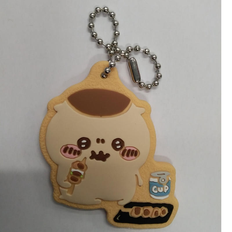 ちいかわ アイシングクッキー風ラバーキーホルダー くりまんじゅう K Books 池袋 ２