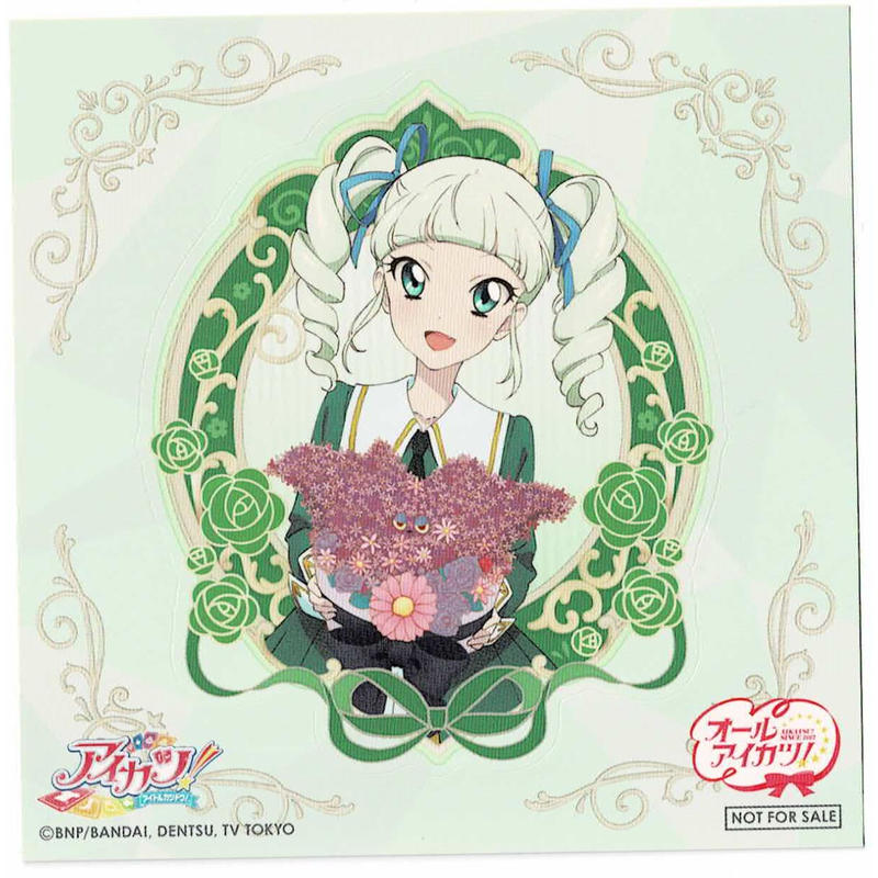 オールアイカツ 藤堂ユリカ アニメイトフェア 購入特典 ステッカー K Books 池袋 オールアイカツ 藤堂ユリカ アニメイトフェア 購入特典 ステッカー K Books 池袋