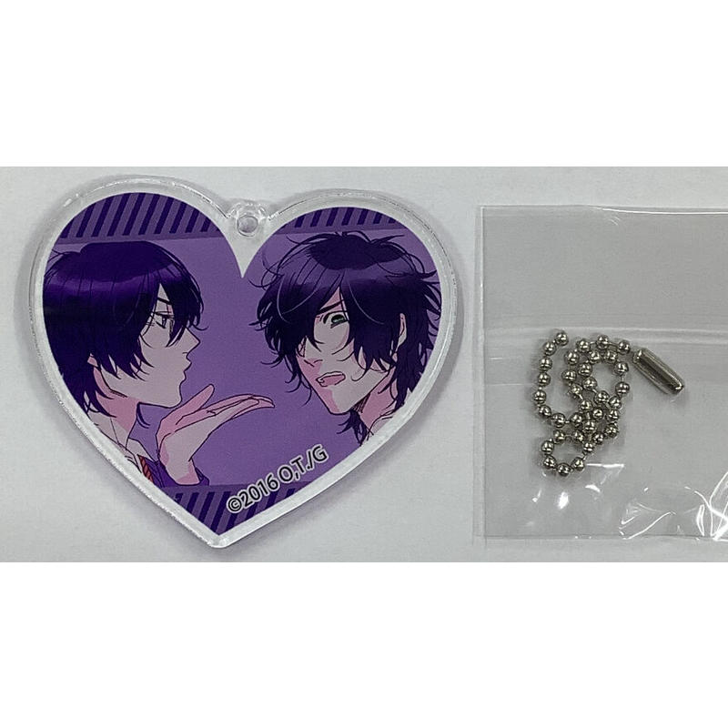 ヤリチン ビッチ部 キャラ福くじ 鹿谷樹 ジミー アクリルキーホルダー Blグッズ