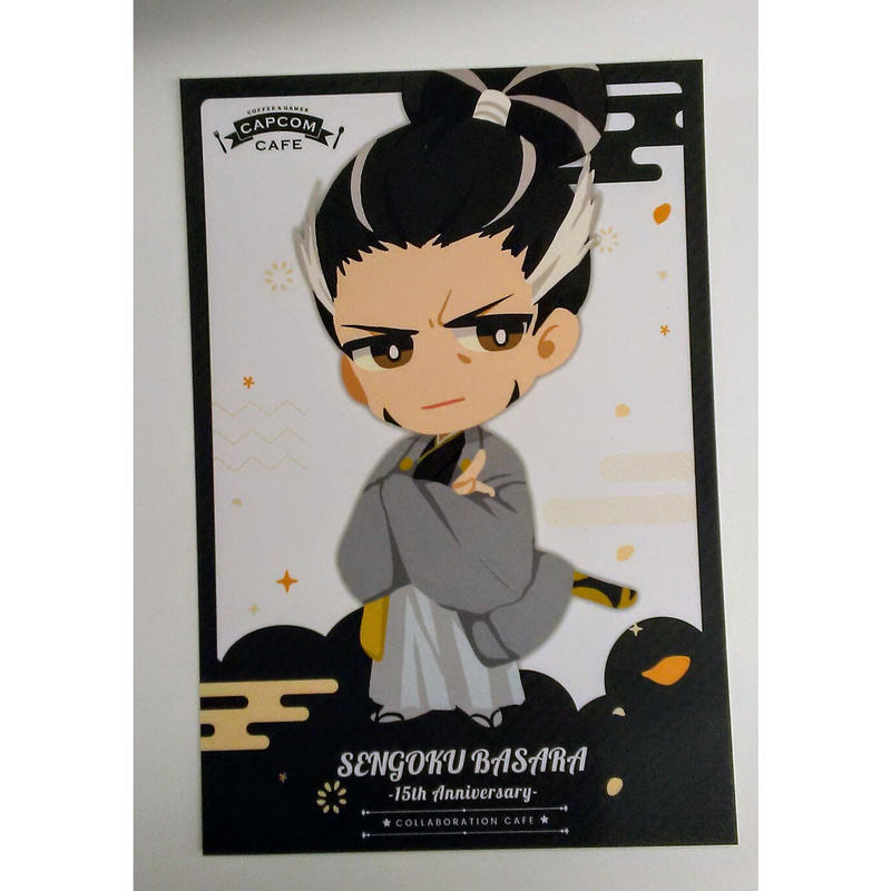 戦国basara 戦国basara カプコンカフェ ブロマイド風ポストカード 松永久秀 K
