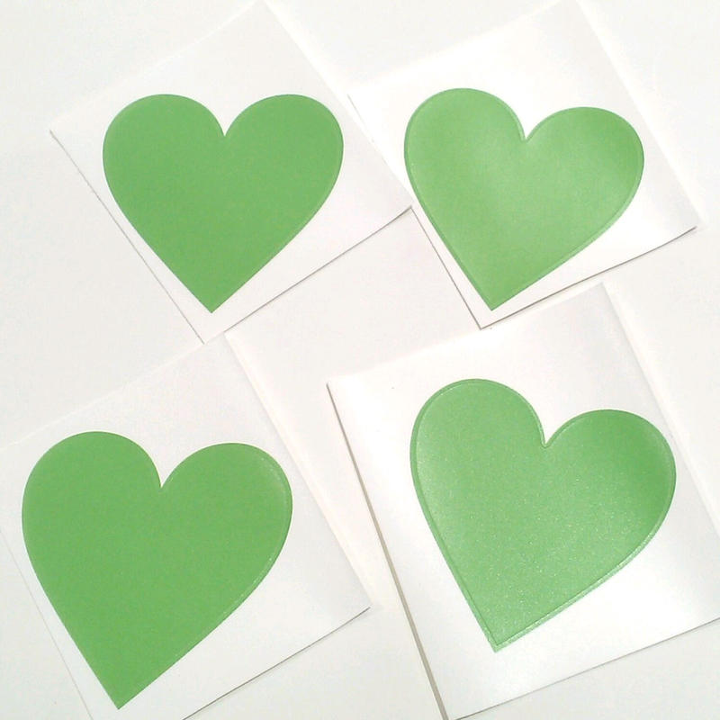 うちわ用ステッカー ハート K Books 池袋 ２次元グッズ通販