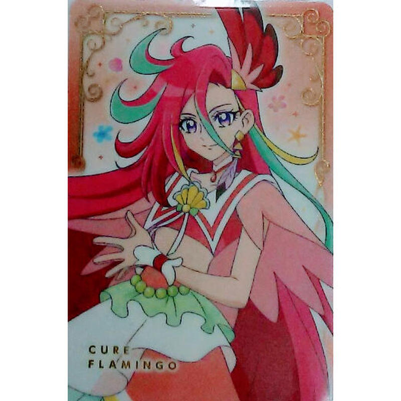 初期キズ有り トロピカル ジュプリキュア キュアフラミンゴ 滝沢あすか キラキラカード