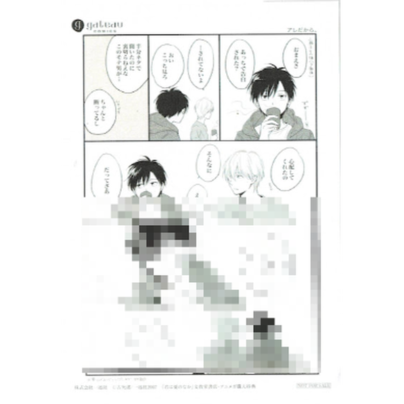 傷み有り 古矢渚 君は夏のなか 購入特典 ペーパー Blグッズ K Books