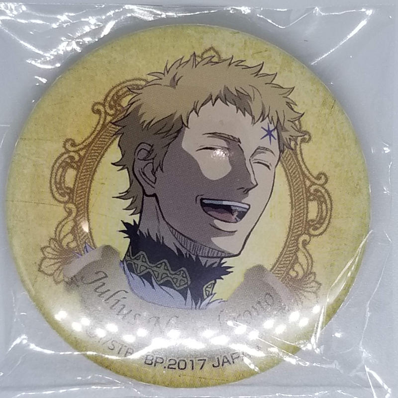 ブラッククローバー ユリウス ノヴァクロノ F賞 缶バッジ K Books 池袋 ２次元グ
