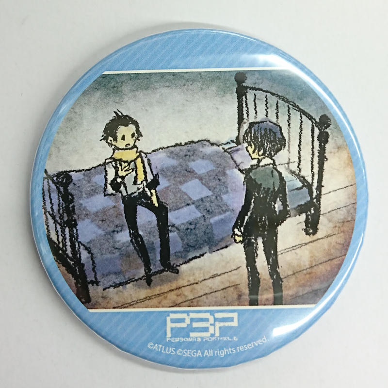 ペルソナ3 グラフアート 缶バッジ 望月 綾時 P3主人公 K Books 池袋 ２次元グ