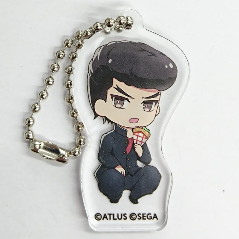 十三機兵防衛圏 マリオンクレープコラボ 東京店舗限定アクリルキーホルダー 緒方稔二 K B