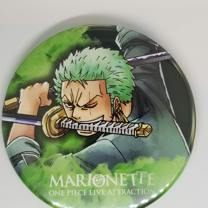 One Piece ロロノア ゾロ Marionette缶バッジ K Books 池袋