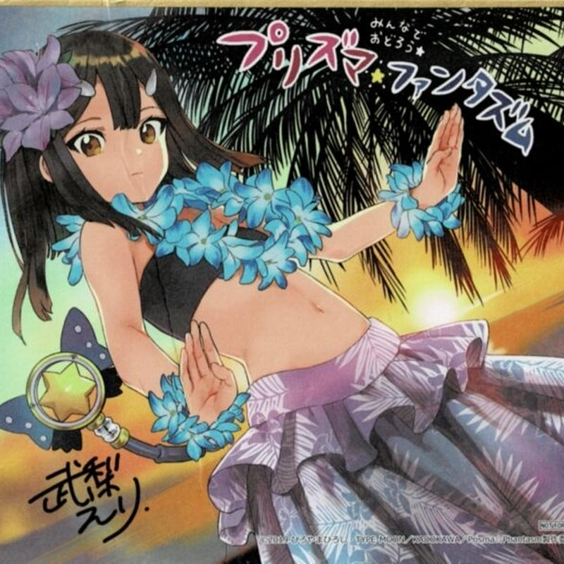 イタミ有 Fate Fgo 美遊 エーデルフェルト 色紙 K Books 池袋 ２次元グ