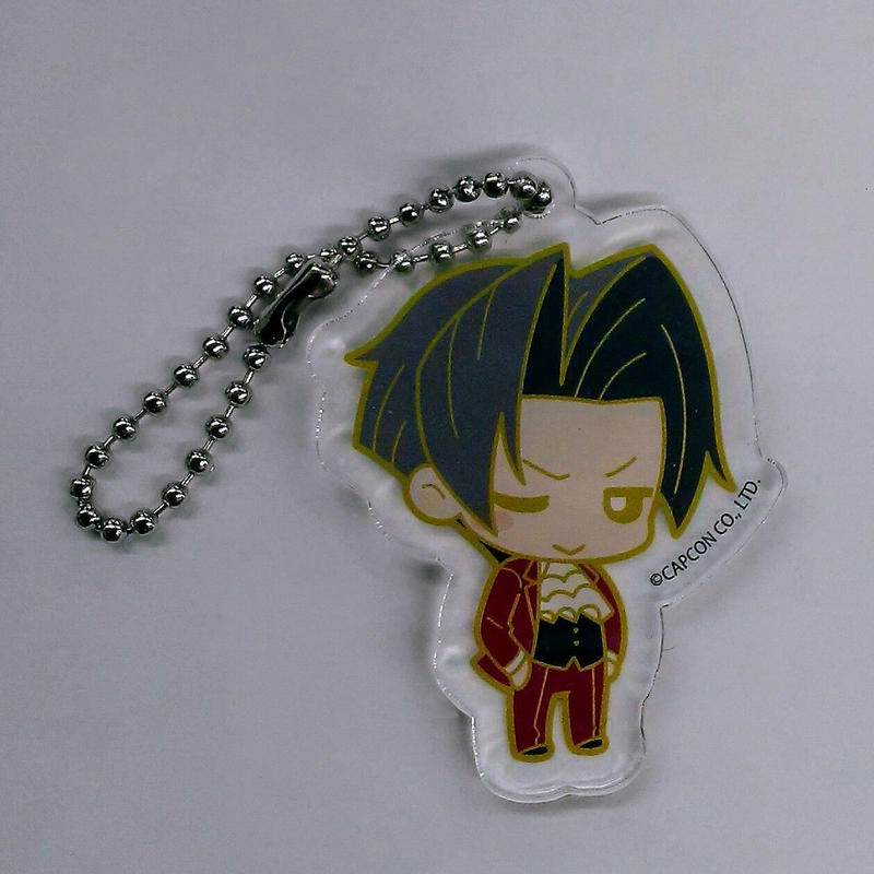 逆転裁判 逆転裁判 15周年 特別法廷イベント トレーディングアクリルチャーム 御剣怜侍