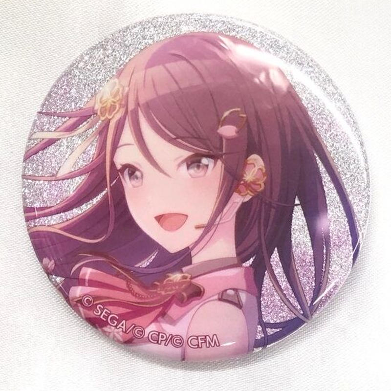 プロセカ プロジェクトセカイ グリッター缶バッジ 星乃一歌