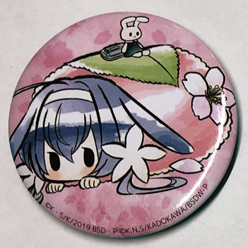 文豪ストレイドッグス 泉鏡花 レトロちっく缶バッジ はるうさぎver K Books