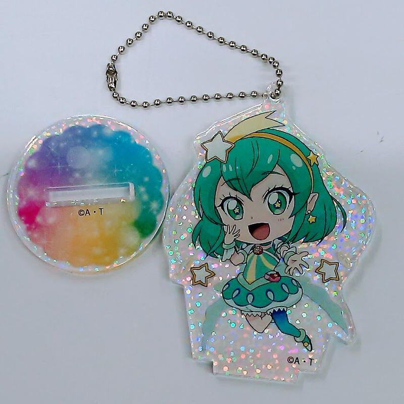 羽衣ララ キュアミルキー アクリルスタンド アクスタ トゥインクル缶バッジ 羽衣ララ キュアミルキー アクリルスタンド アクスタ トゥインク