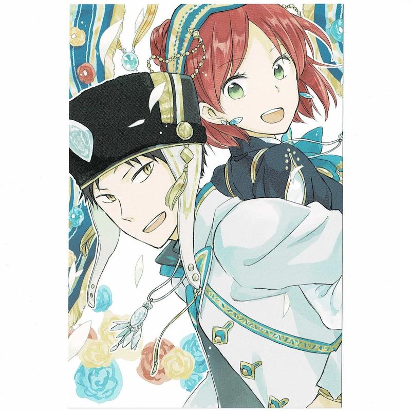 赤髪の白雪姫 15th Anniversary コラボレーションカフェ 白雪 オビ 11巻表紙