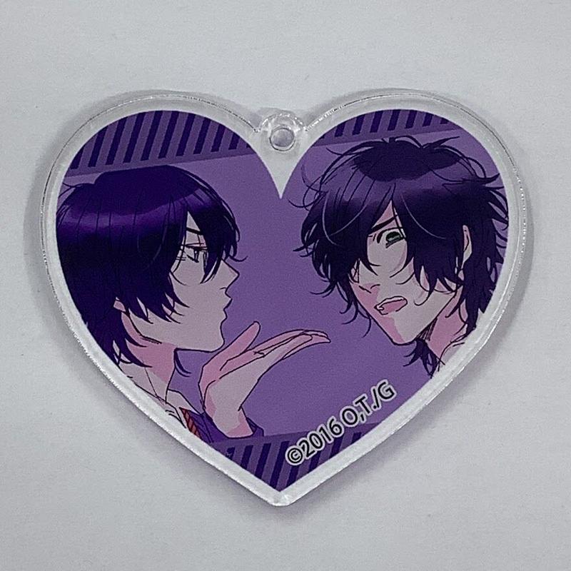 ヤリチン ビッチ部 キャラ福くじ 鹿谷樹 ジミー アクリルキーホルダー Blグッズ