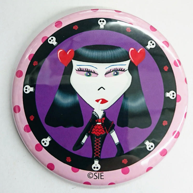 表面に若干サビ有 Siren Siren展 缶バッジ ベラの日記帳 K Books 池袋