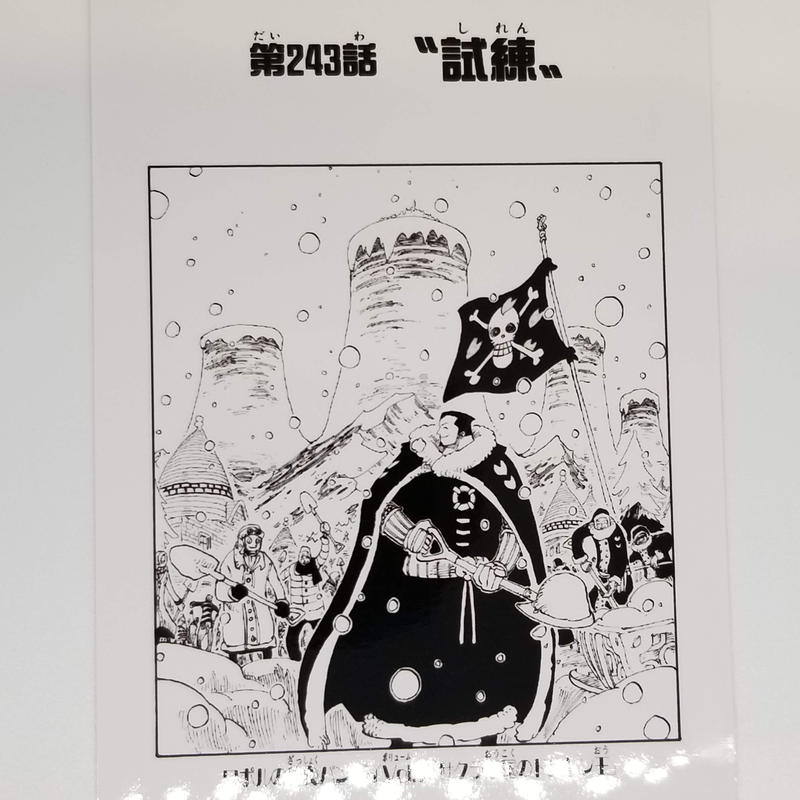 One Piece 第243話 試練 扉絵ブロマイド K Books 池袋 ２次元グッズ通販