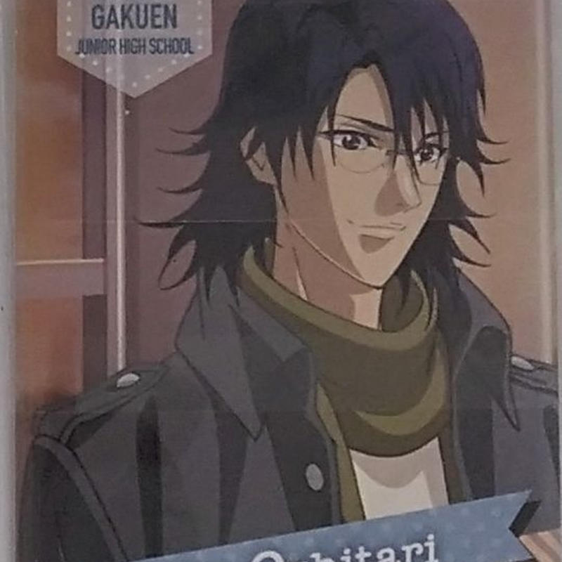 テニスの王子様 忍足 侑士 新テニスの王子様 Risingbeat しかくい缶バッジ プラス