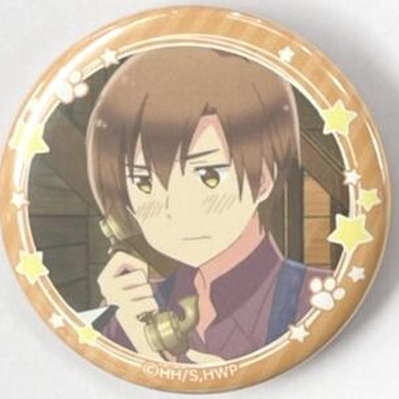 日丸屋秀和 ヘタリア ヘタリア World Stars 缶バッジ 南イタリア ロマーノ