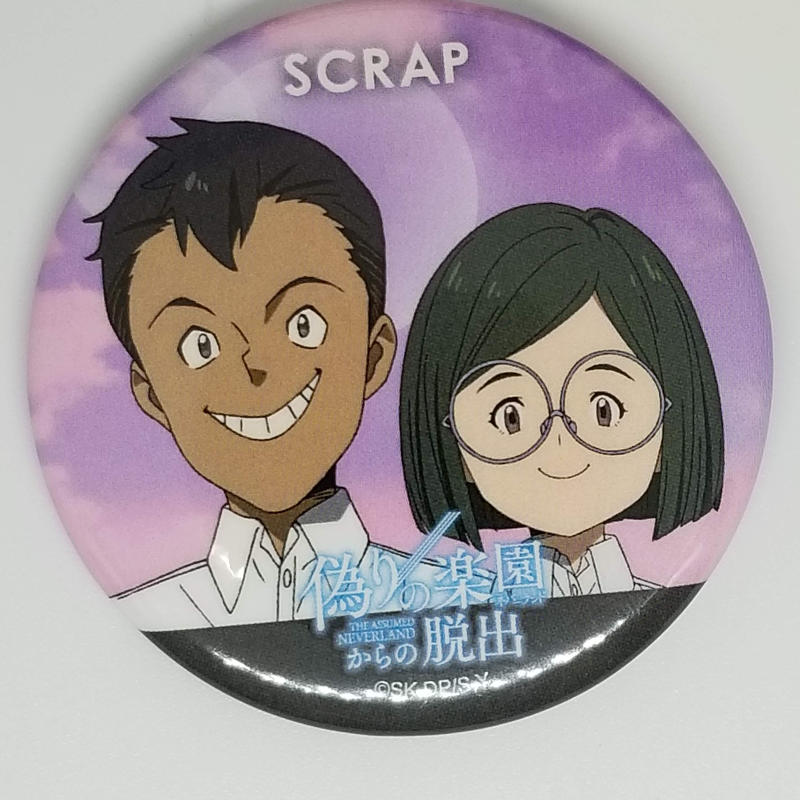 約束のネバーランド ドン ギルダ 缶バッジ K Books 池袋 ２次元グッズ通販