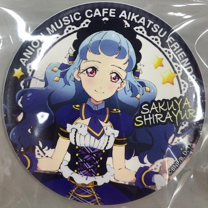 アイカツ Music Cafe マグバッジ 白百合さくや K Books 池袋 ２次元グッズ通販