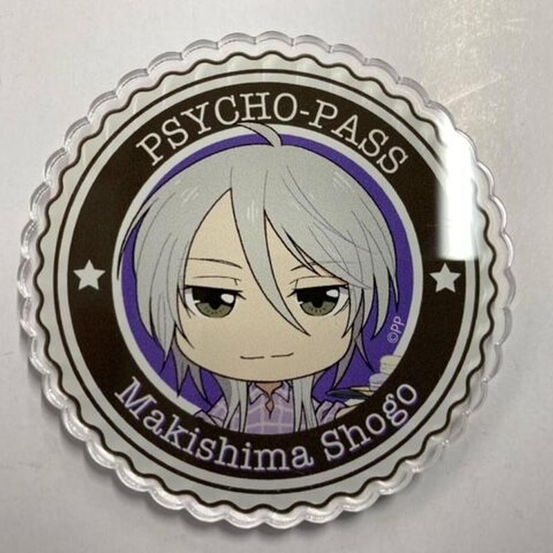 Psycho Pass サイコパス アクリルバッジ 槙島 聖護 K Books 池袋 Psycho Pass サイコパス アクリルバッジ 槙島 聖護 K Books 池袋