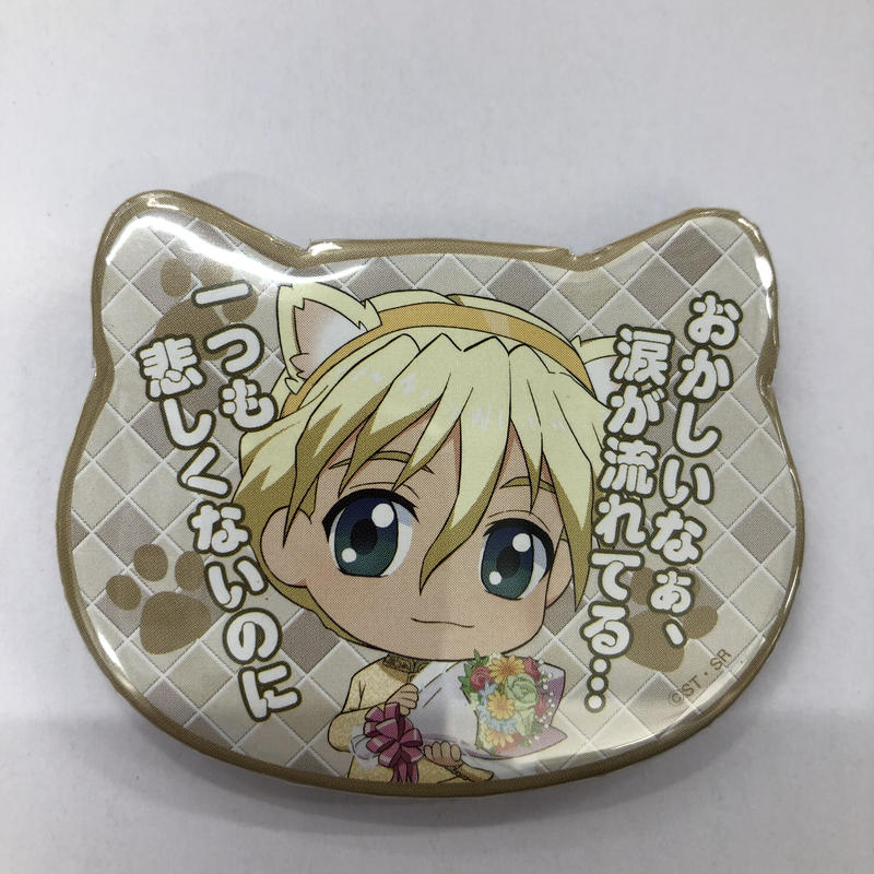 新機動戦記ガンダムw カトル セリフ入りネコ型缶バッジ Sd K Books 池袋 ２次