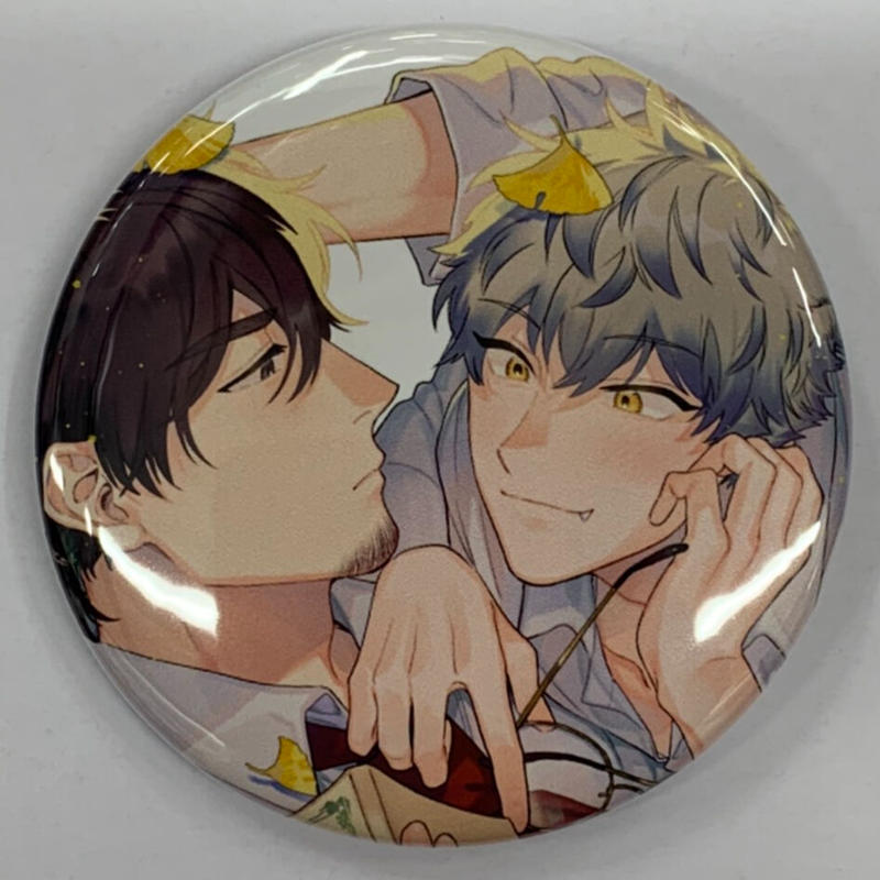 ななつの航 ステイ ウィズ グッドボーイ メロキス創刊3周年記念 缶バッジ Blグッズ