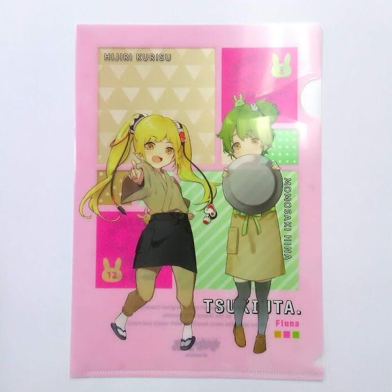 ツキウタ 聖クリス 桃崎ひなミニクリアファイルコレクション 池袋月野亭 おてつだいver