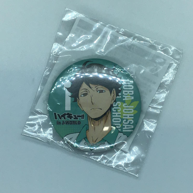 22年製 新品 ハイキュー 缶バッジ 及川徹 池袋parco限定 バッジ Axtechnology Eu