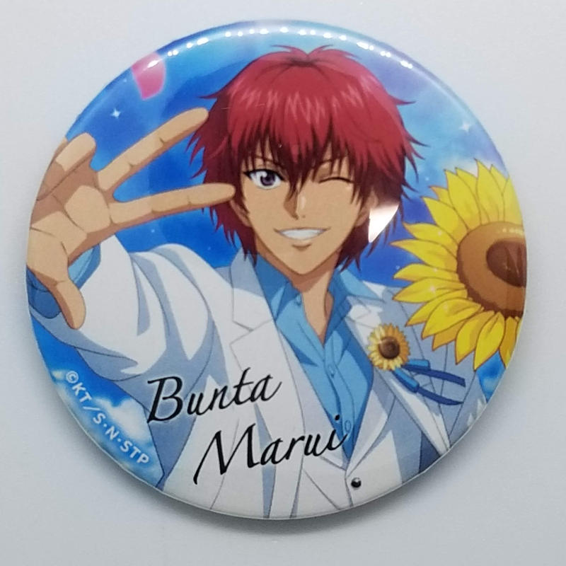 テニスの王子様 丸井 ブン太 トレーディング缶バッジ ハッピーサマーバレンタインver