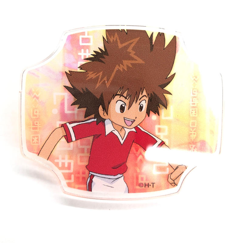 表面にキズ有 デジモンアドベンチャー デジフェス15 アクリルバッジ 八神太一 K 表面にキズ有 デジモンアドベンチャー デジフェス15 アクリルバッジ 八神太一 K