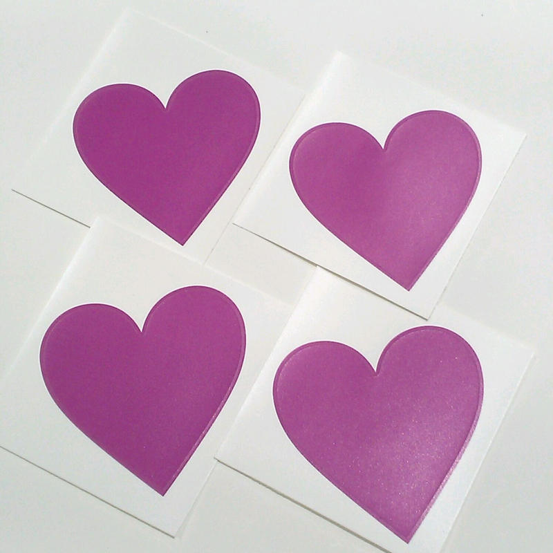 うちわ用ステッカー ハート K Books 池袋 ２次元グッズ通販