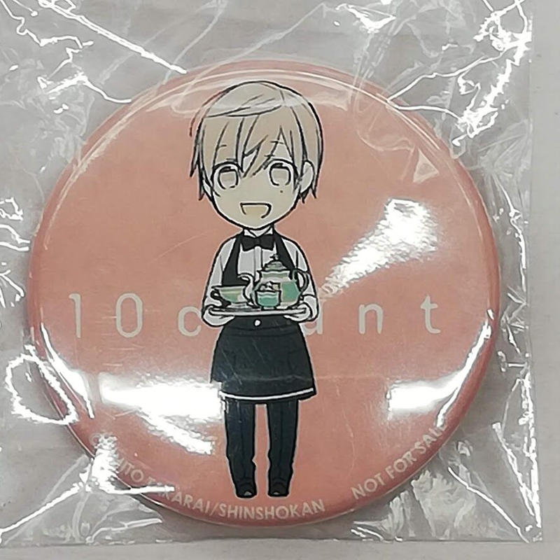 状態悪し テンカウント 缶バッジ 城谷忠臣 Blグッズ K Books 池袋