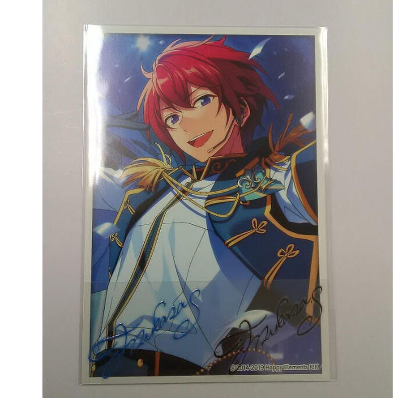 あんさんぶるスターズ 朱桜司 サインステッカー スターラメver Vol 5 K B