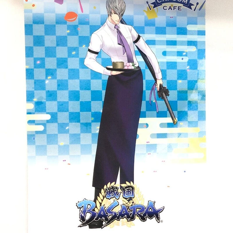 戦国basara 石田三成 カプコンカフェ ノベルティ ポストカード K Books 池袋