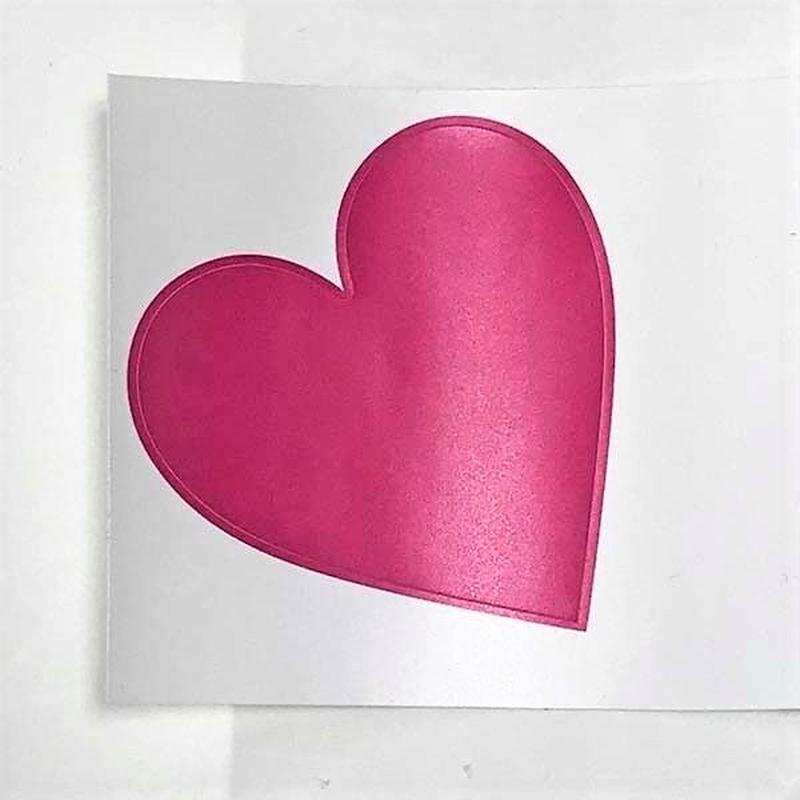 うちわ用ステッカー ピンク K Books 池袋 ２次元グッズ通販